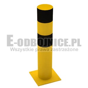 Odbojnica słupowa średnica 114,3 mm wysokość do wyboru