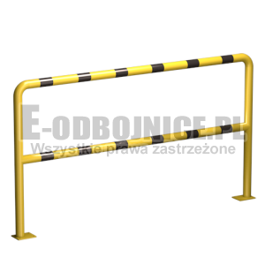 Barierka techniczna średnica 60,3 mm długość 2000 mm do przykręcenia