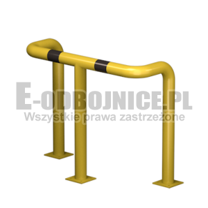 Odbojnica U-3 średnica 76,1 mm wysokość 800 mm, wymiar wewnętrzny A=800 mm B=300 mm