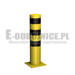 Odbojnica słupowa średnica 193,7 mm wysokość 900 mm do przykręcenia