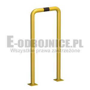 Odbojnica liniowa średnica 60,3 mm wysokość 1200 mm, długość  600 mm