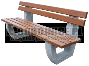 Ławka betonowa 26