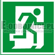 Znak 11 Drzwi ewakuacyjne P 150x150 PF