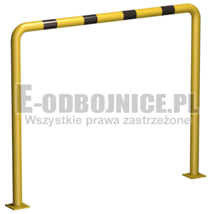 Odbojnica liniowa średnica 60,3 mm wysokość 1200 mm, długość  1500 mm