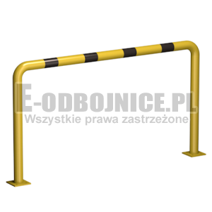 Odbojnica liniowa średnica 60,3 mm wysokość 800 mm, długość  1500 mm