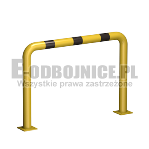 Odbojnica liniowa średnica 76,1 mm wysokość 800 mm, długość  1200 mm