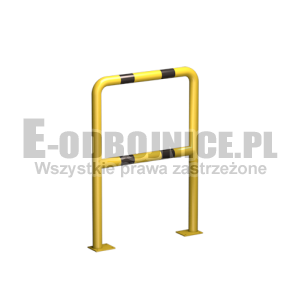 Barierka techniczna średnica 60,3 mm długość 800 mm do przykręcenia