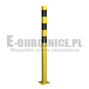 Odbojnica słupowa średnica 76,1 mm wysokość 1200 mm do przykręcenia