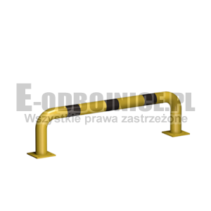 Odbojnica liniowa średnica 76,1 mm wysokość 300 mm, długość  1200 mm