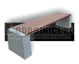 Ławka betonowa 18