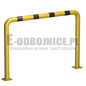 Odbojnica liniowa średnica 76,1 mm wysokość 1000 mm, długość  1500 mm