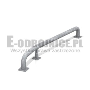 Naprowadzacz łamany MINI średnica 76,1 mm, długość 2000 mm, wysokość 250 mm- lewy