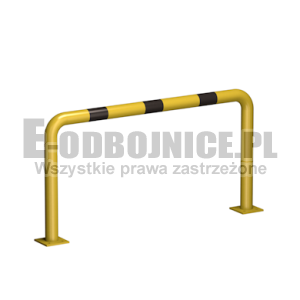 Odbojnica liniowa średnica 60,3 mm wysokość 600 mm, długość  1200 mm