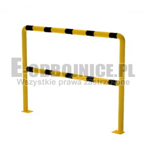 Barierka techniczna średnica do wyboru 48,3/60,3/76,1 mm długość 1500 mm