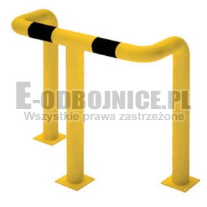 Odbojnica U-3 średnica 76,1 mm wysokość do wyboru, wymiar wewnętrzny  do wyboru