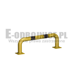 Odbojnica liniowa średnica 76,1 mm wysokość 300 mm, długość  1000 mm