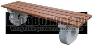 Ławka betonowa 22