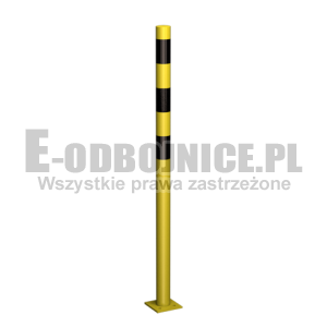 Odbojnica słupowa średnica 60,3 mm wysokość 1200 mm do przykręcenia
