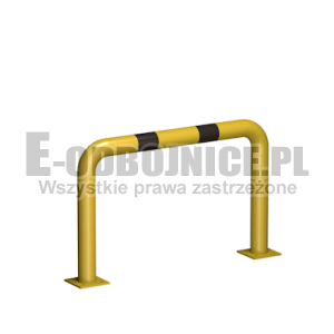 Odbojnica liniowa średnica 76,1 mm wysokość600 mm, długość  1000 mm