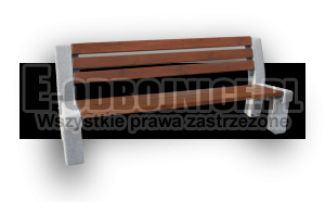 Ławka betonowa 25