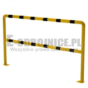 Barierka techniczna średnica do wyboru 48,3/60,3/76,1 mm długość 2000 mm