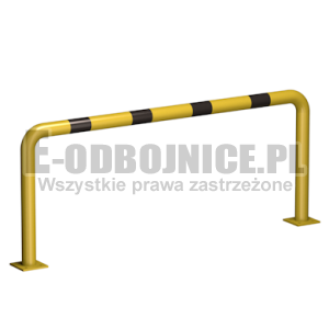 Odbojnica liniowa średnica 60,3 mm wysokość 600 mm, długość  1500 mm