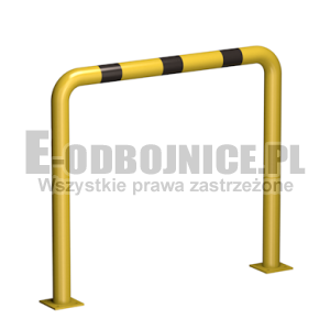 Odbojnica liniowa średnica 76,1 mm wysokość 1000 mm, długość  1200 mm