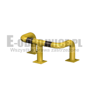 Odbojnica U-3 średnica 76,1 mm wysokość 300 mm, wymiar wewnętrzny A=500 mm B=300 mm