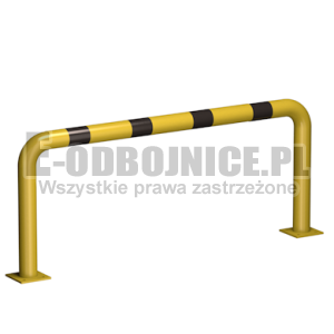 Odbojnica liniowa średnica 76,1 mm wysokość 600 mm, długość  1500 mm