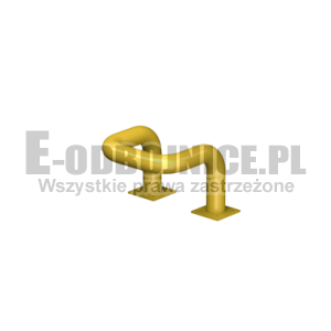 Odbojnica U-2 średnica 76,1 mm wysokość 300 mm, wymiar wewnętrzny A=200 mm B=300 mm