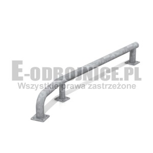 Naprowadzacz łamany MINI 02 średnica 76,1 mm, długość 2000 mm, wysokość 250 mm- lewy