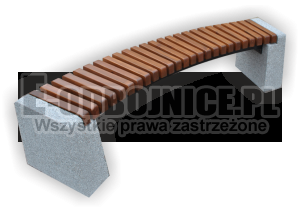 Ławka betonowa 20
