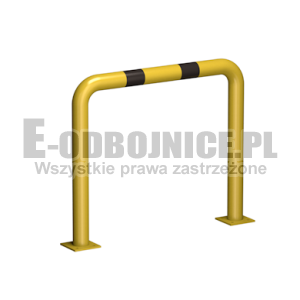 Odbojnica liniowa średnica 76,1 mm wysokość 800 mm, długość  1000 mm