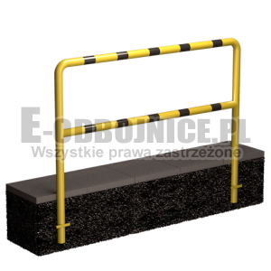 Barierka techniczna średnica 60,3 mm długość 1800 mm do wkopania