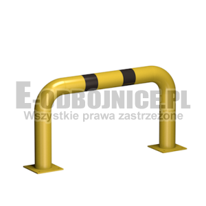 Odbojnica liniowa średnica 114,3 mm wysokość 600 mm, długość 1200 mm