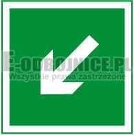 Znak 11 Kierunek drogi ewak skos 150x150 PF
