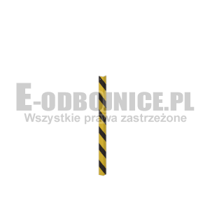 Kątownik ochronny na naroża ścian wysokość 1000 mm  długość boku 50 na 50 mm 