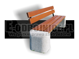 Ławka betonowa 08