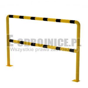 Barierka techniczna średnica do wyboru 48,3/60,3/76,1 mm długość  1800 mm