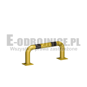 Odbojnica liniowa średnica 76,1 mm wysokość 300 mm, długość  800 mm