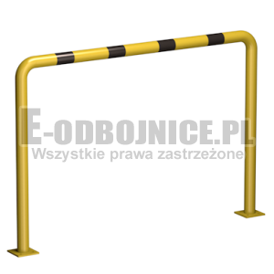 Odbojnica liniowa średnica 60,3 mm wysokość 1000 mm, długość  1500 mm