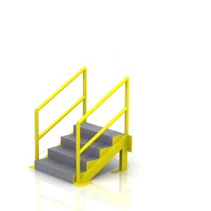 Schody techniczne, rampowe 01 