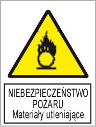 Znak 12 Materiały Utleniające 225x275 PB
