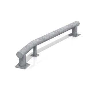 Naprowadzacz łamany MIDI 03 średnica 114,3 mm, długość 2000 mm, wysokość 300 mm- lewy