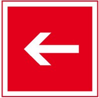Znak 12 Kierunek do miejsca rozm.prosto 150x150 PF