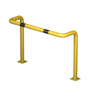 Odbojnica U-2 średnica 60,3 mm wysokość 800 mm, wymiar wewnętrzny A=1000 mm B=300 mm