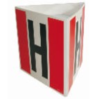 Znak 12 Hydrant przestrzenny 250x250 MET