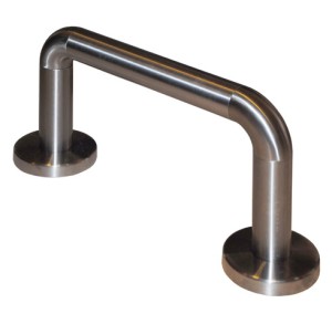 Odbojnica liniowa stal nierdzewna średnica 42,4 mm wysokość 180 mm, długość 490 mm