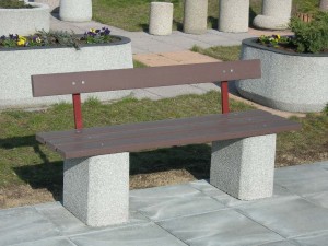 Ławka betonowa 05