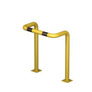 Odbojnica U-2 średnica 60,3 mm wysokość 800 mm, wymiar wewnętrzny A=500 mm B=300 mm